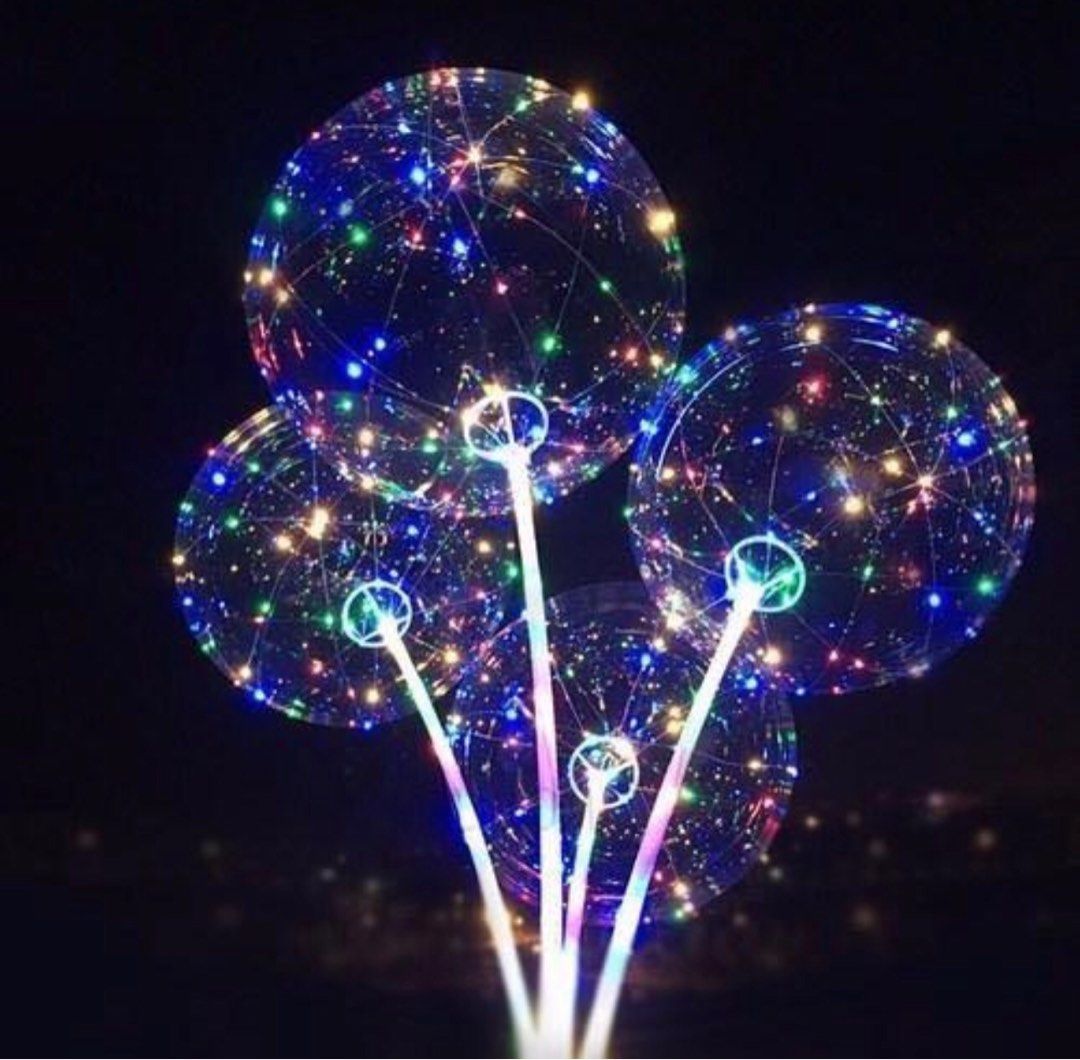 Colourful LED Balloon, Hobbies & Toys, Stationery & Craft, Occasions ...