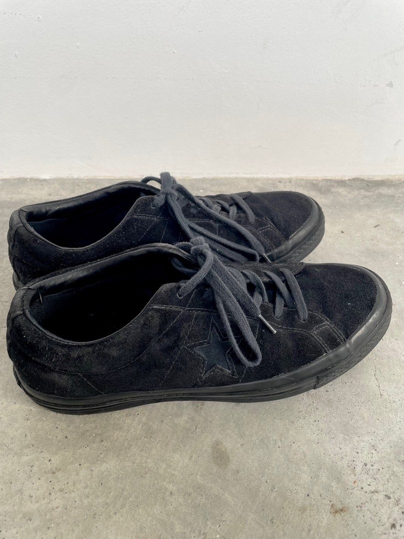 Converse one star shop vintage mono suede