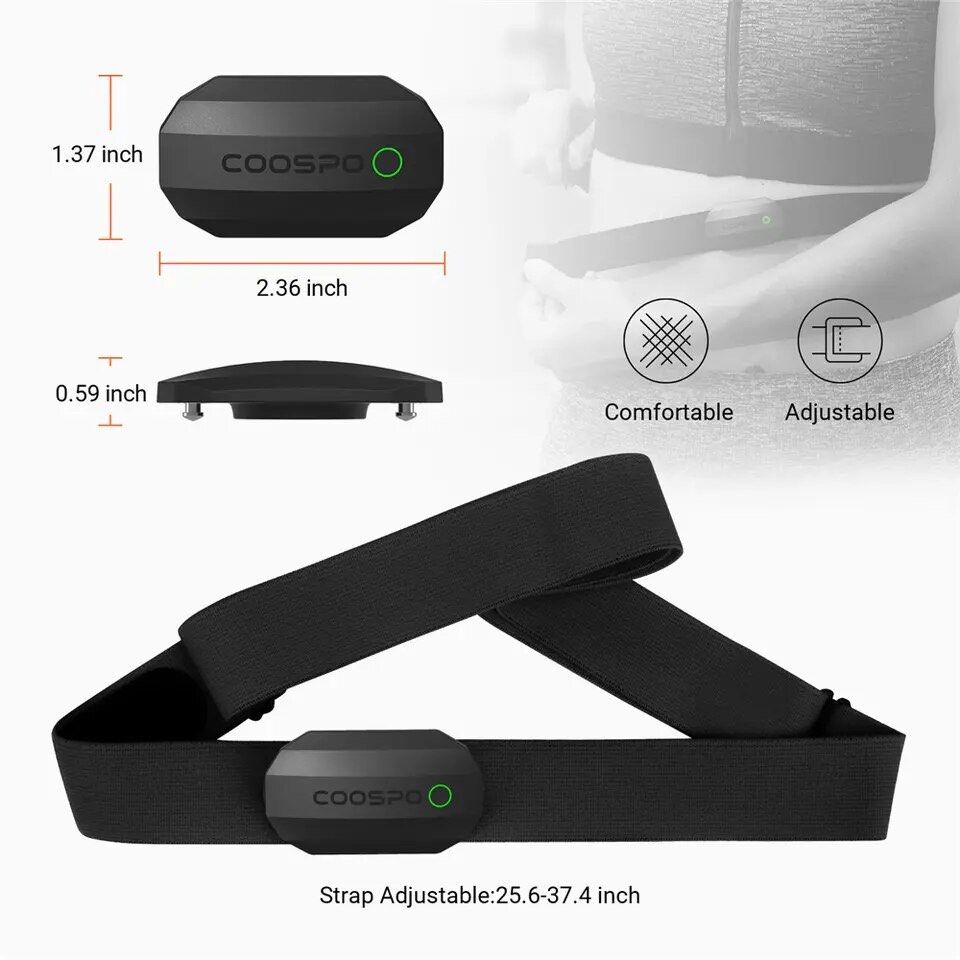 Garmin dual mode top heart rate strap