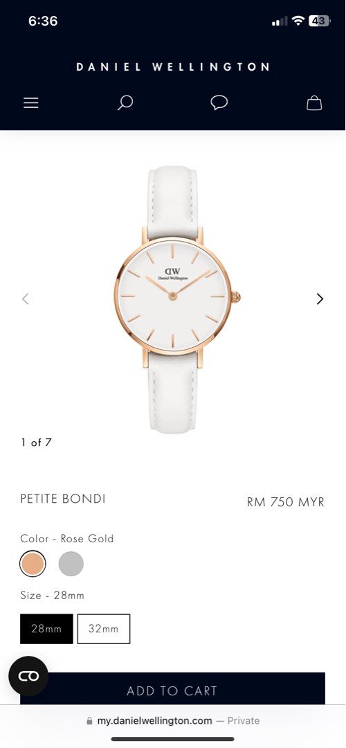 Petite sales bondi 28mm