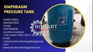 Diaphragm pressure tank