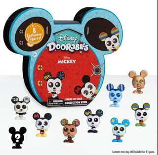 Disney Doorables Mickey Mouse Years of Ears Collection Peek, Includes 8 Exclusive Mini Figures