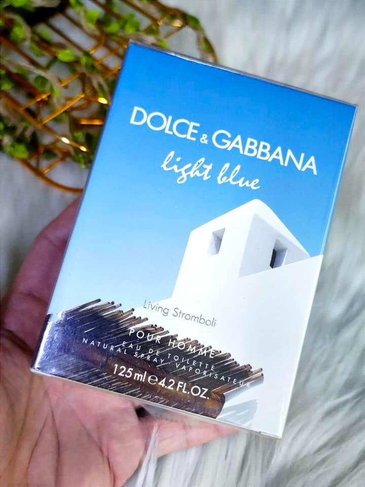 Dolce gabbana light blue living deals stromboli