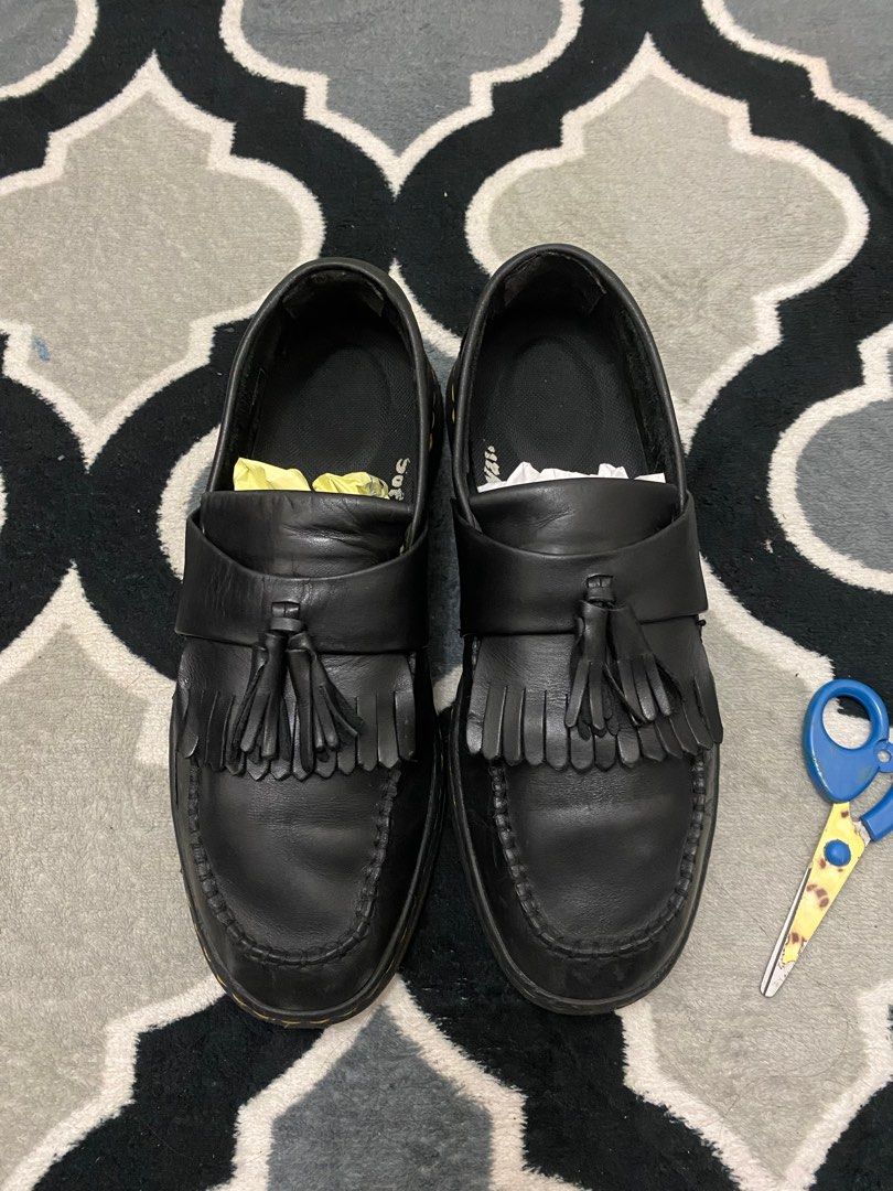 Dr Martens Edison Loafer Yellow Stitch Fesyen Pria Sepatu
