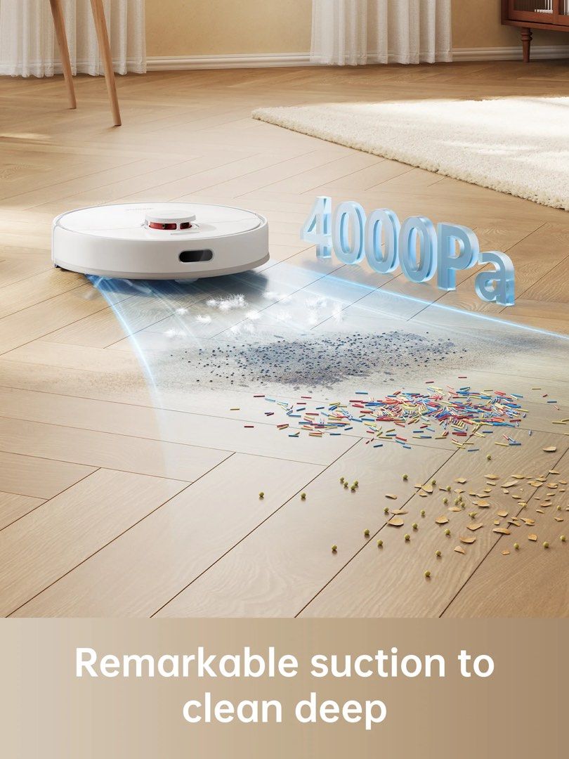 DREAME,BOT D9 MAX R VACUUM AND MOP,WHT, TV & Home Appliances, Vacuum ...