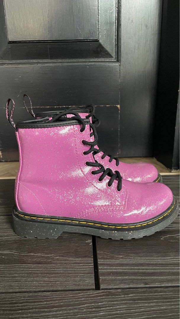 Childrens pink dr martens sale