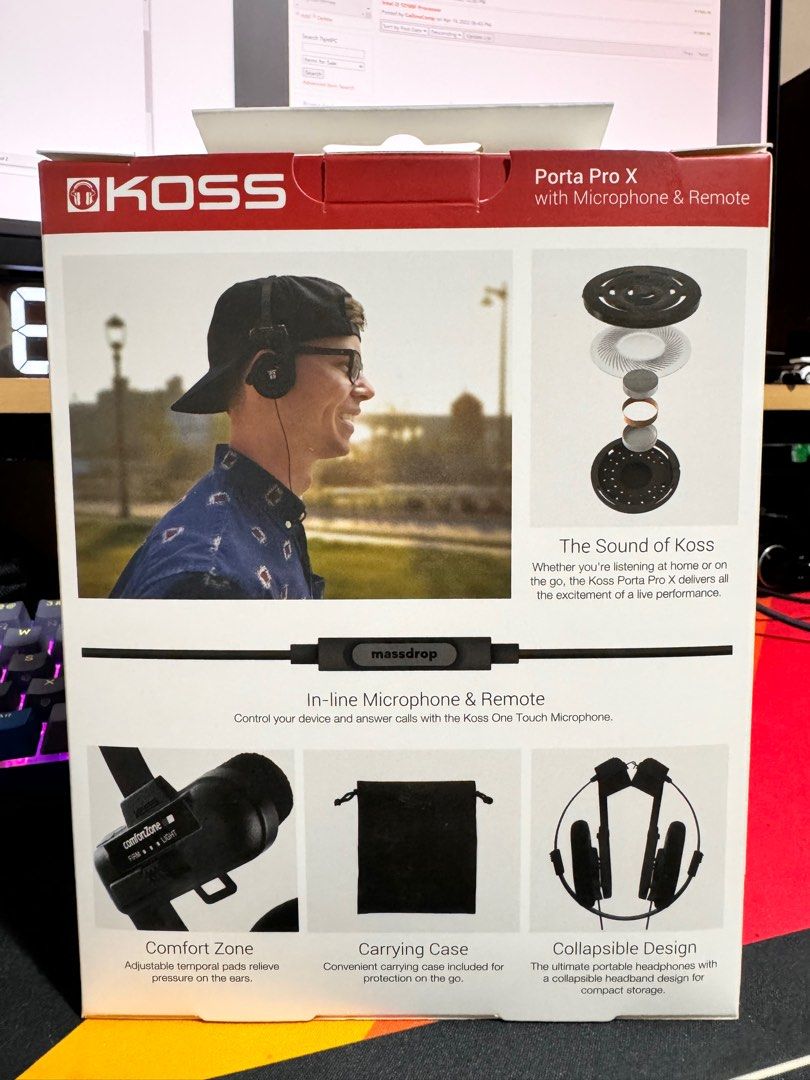 Buy Koss Porta Pro Massdrop devices online