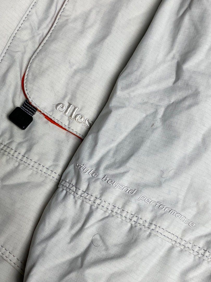 White ellesse jacket top
