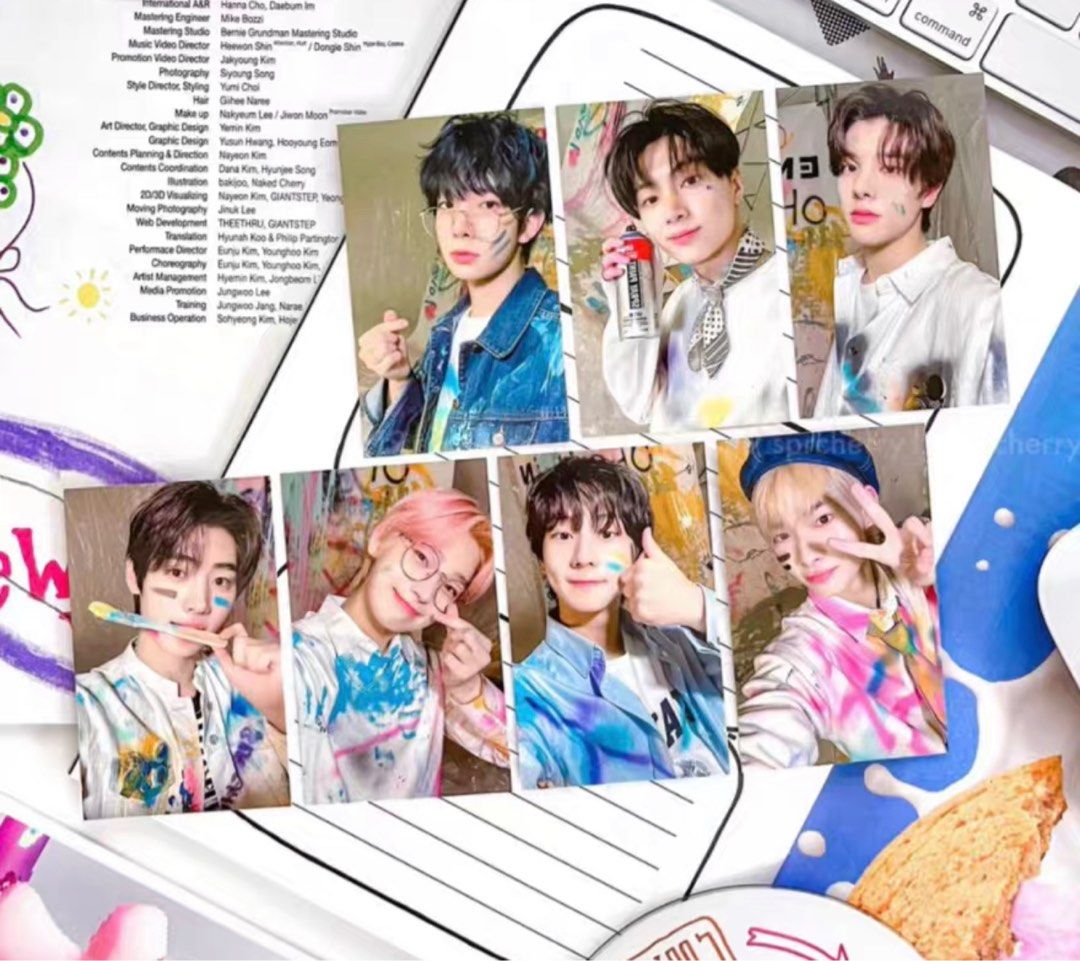 ENHYPEN 1ST ANNIVERSARY PHOTO FRAME PHOTOCARD PC, Hobbies & Toys