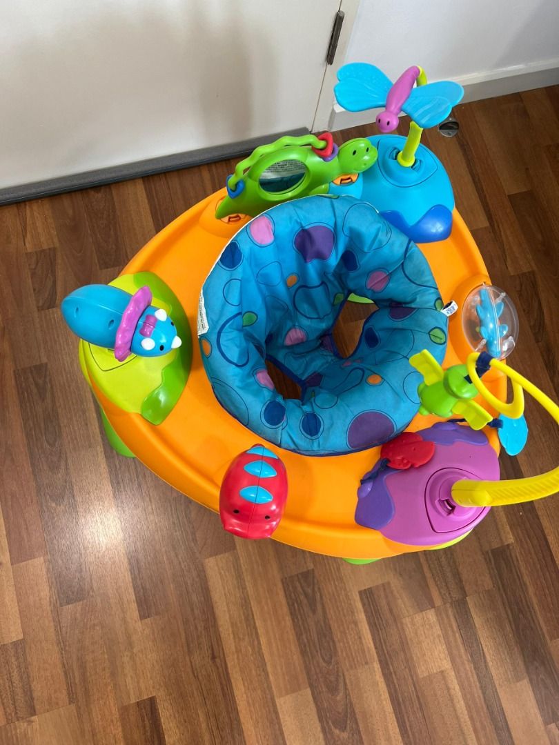 Evenflo BounceASaurus Exersaucer Walker Bouncer, Babies & Kids