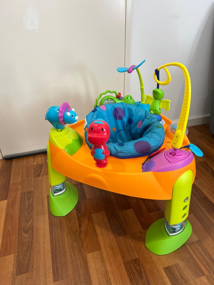 Evenflo BounceASaurus Exersaucer Walker Bouncer, Babies & Kids