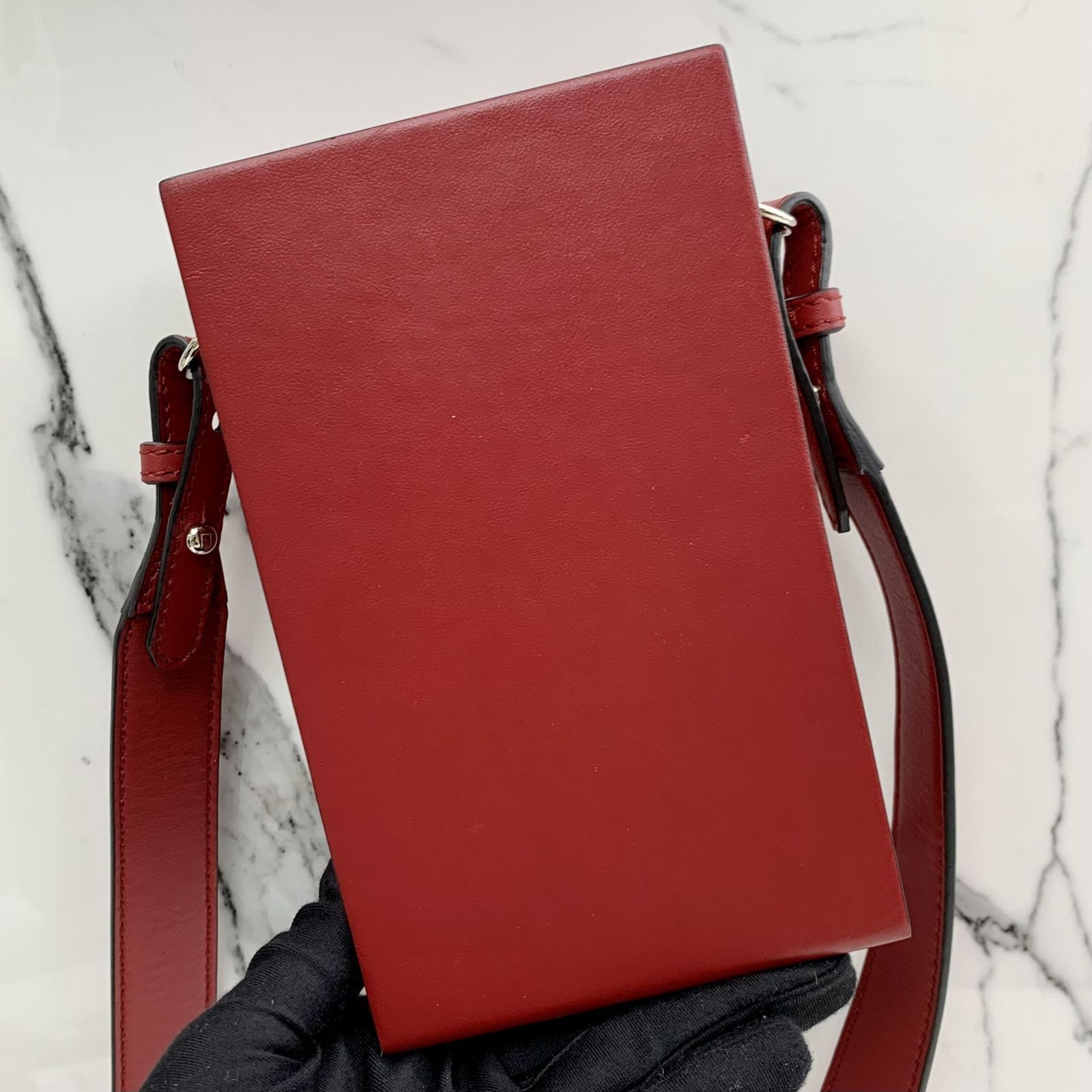 Red fendi hotsell crossbody