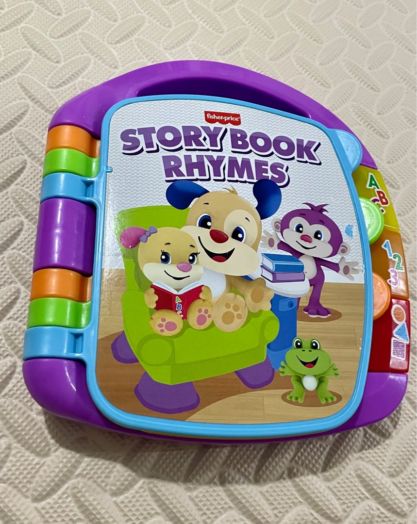 Fisher price storybook store rhymes musical toy