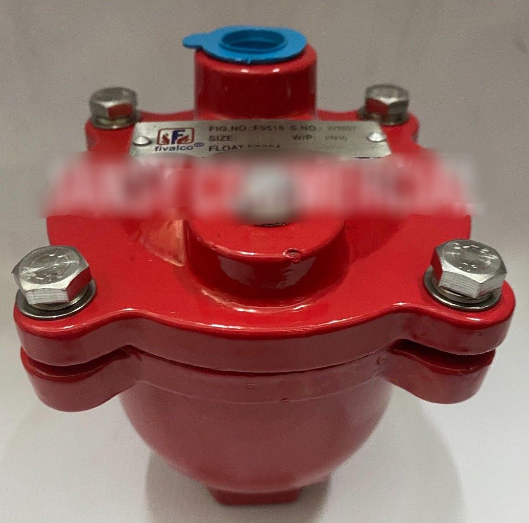 Fivalco Automatic Air Vent Valve Threaded Ends NPT FM Approved Working