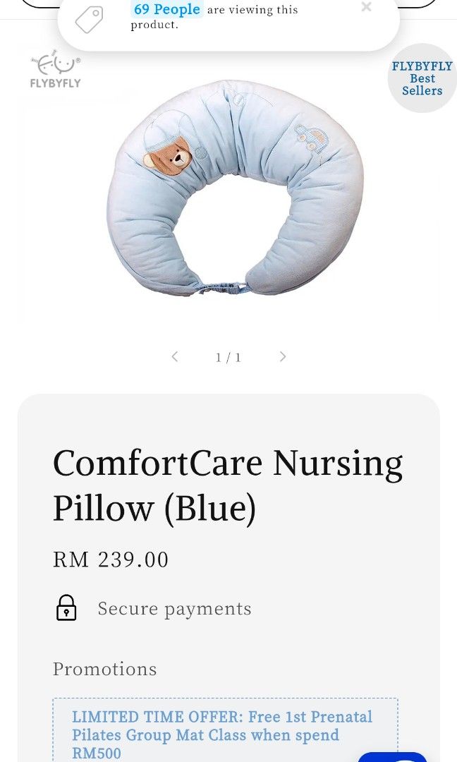 Nursing hot sale pillow brand
