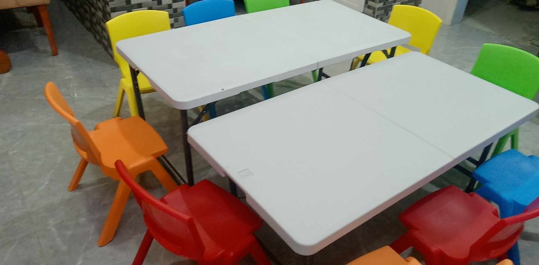 FOLDING TABLES & COLORED CHAIRS To Marilao Bulacan, Babies & Kids
