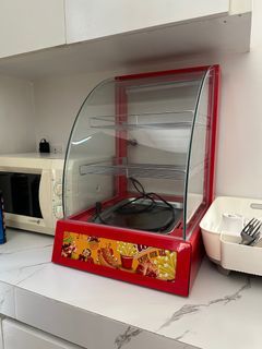 NEGOTIABLE Food Warmer Display Glass Rack (used for 5 days only)