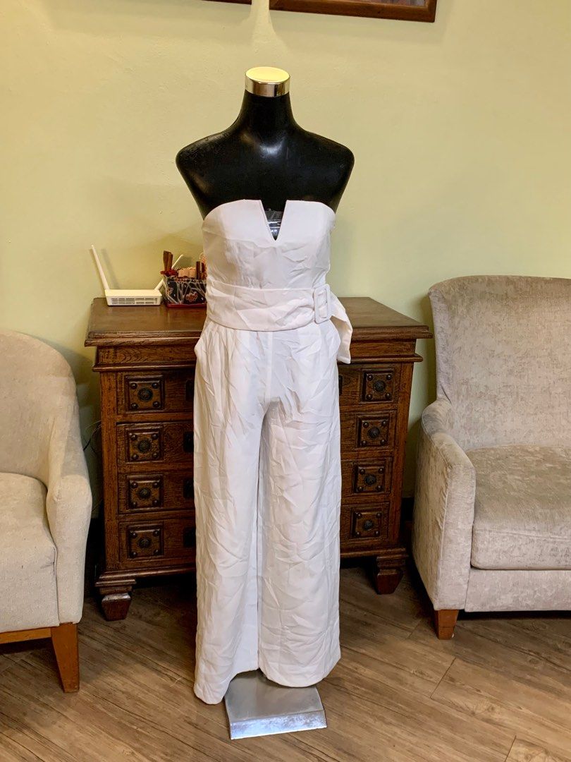 White jumpsuit hot sale forever 21