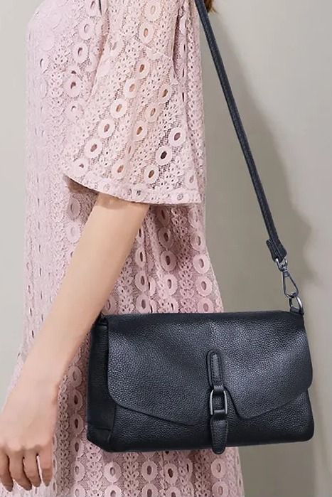 Full grain hotsell leather crossbody bag