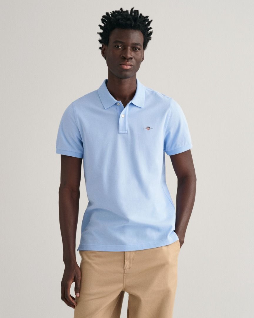 GANT Men s Polo Shirt Gant Regular Fit Shield Piqu Polo Shirt