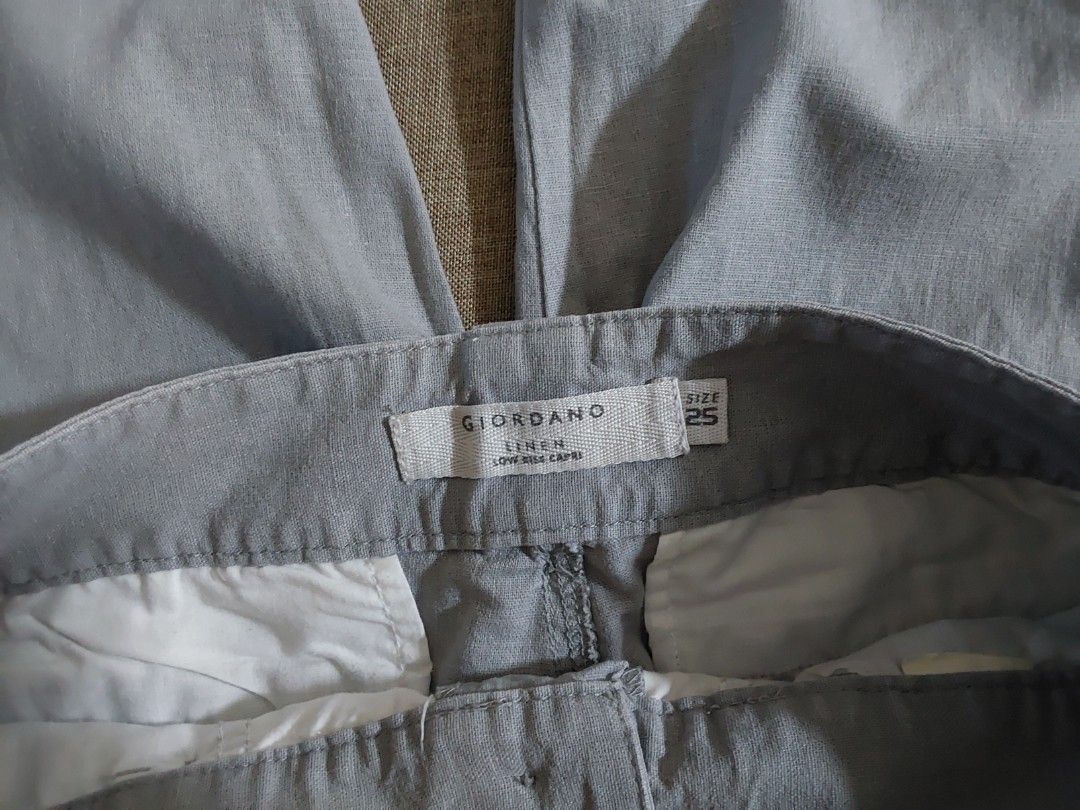 Giordano linen pants outlet
