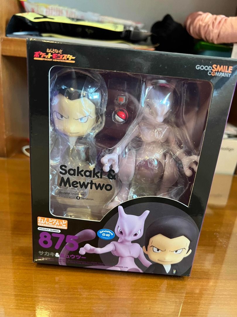 Giovanni Mewtwo Nendoroid 875 Hobbies Toys Toys Games on