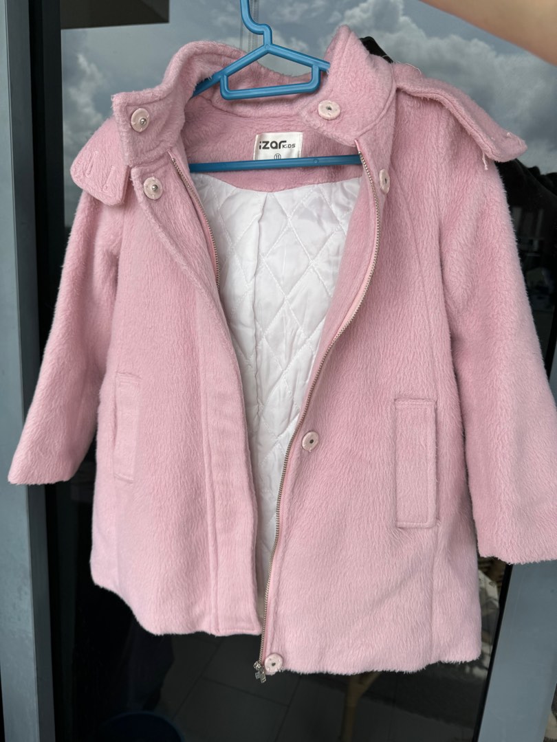 Girls pink hotsell winter coat