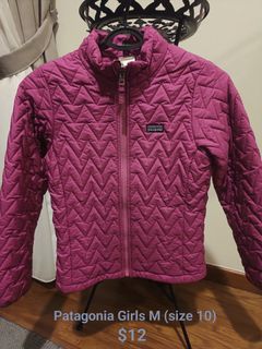 Girls patagonia jacket sale store