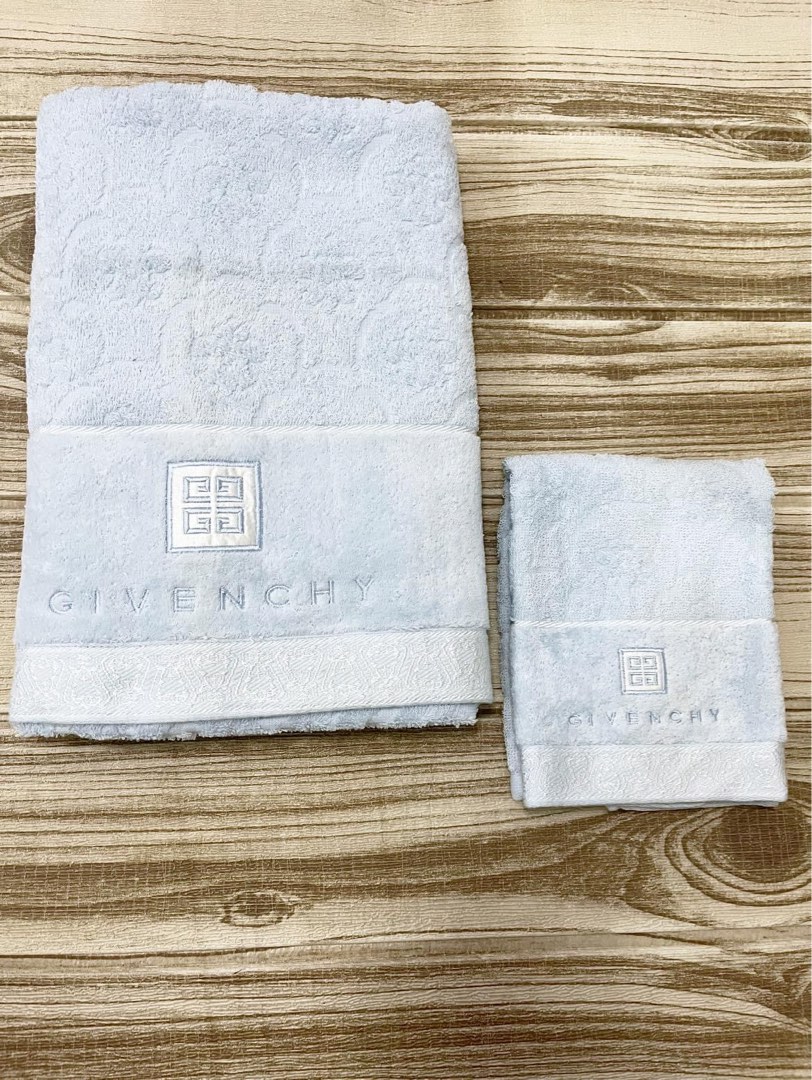 givenchy bath and face towel Furniture Home Living Bedding Towels on Carousell