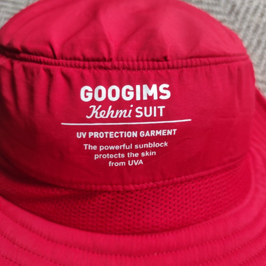 Googims Fly Surf Hat , uv protection, neoprene rubber band. Size M to L,  Men's Fashion, Watches & Accessories, Cap & Hats on Carousell