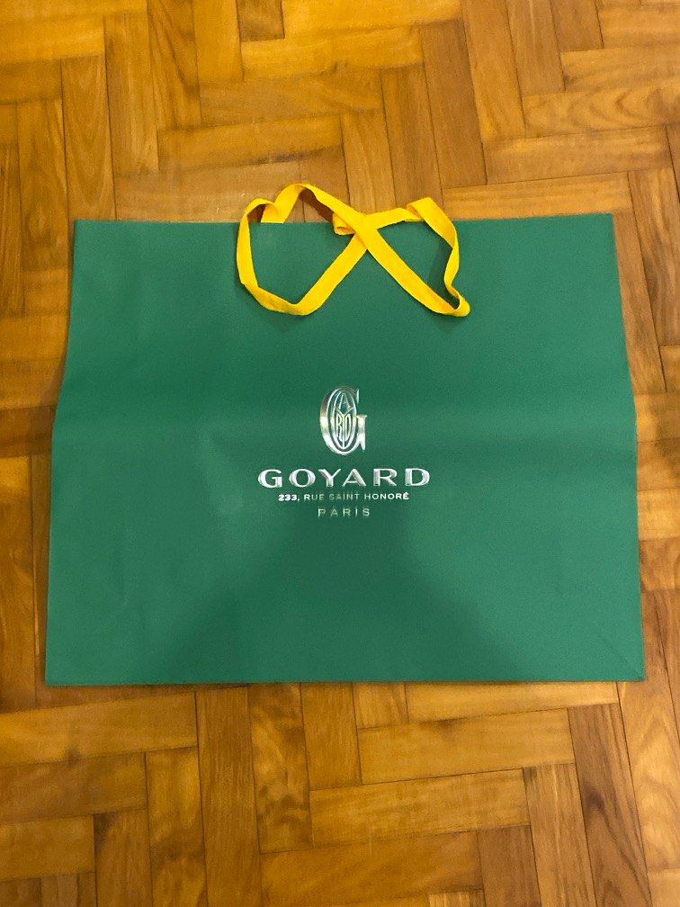 goyard paper bag