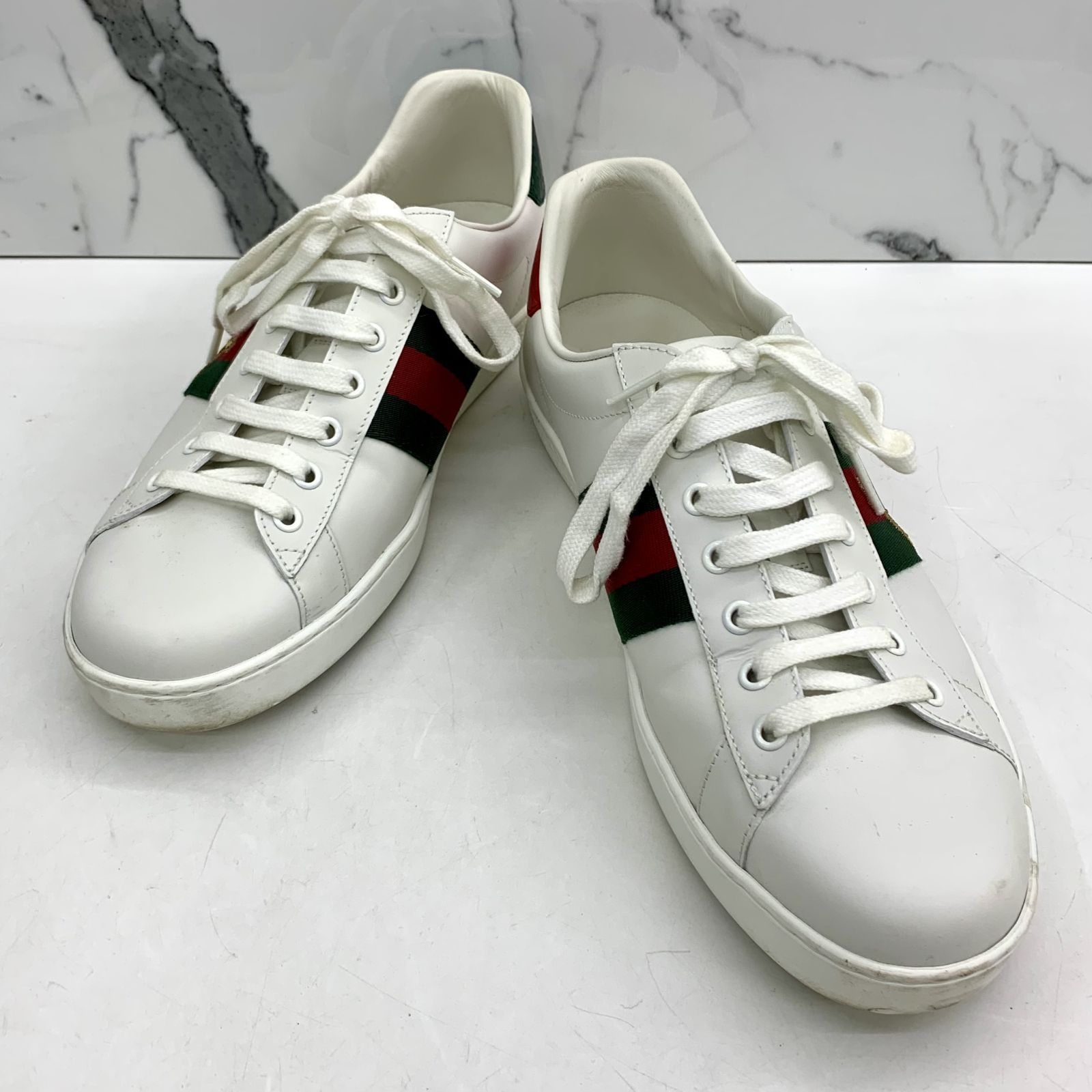 GUCCI 429446 ACE BEE SIZE 9 SNEAKERS 237045405 WE
