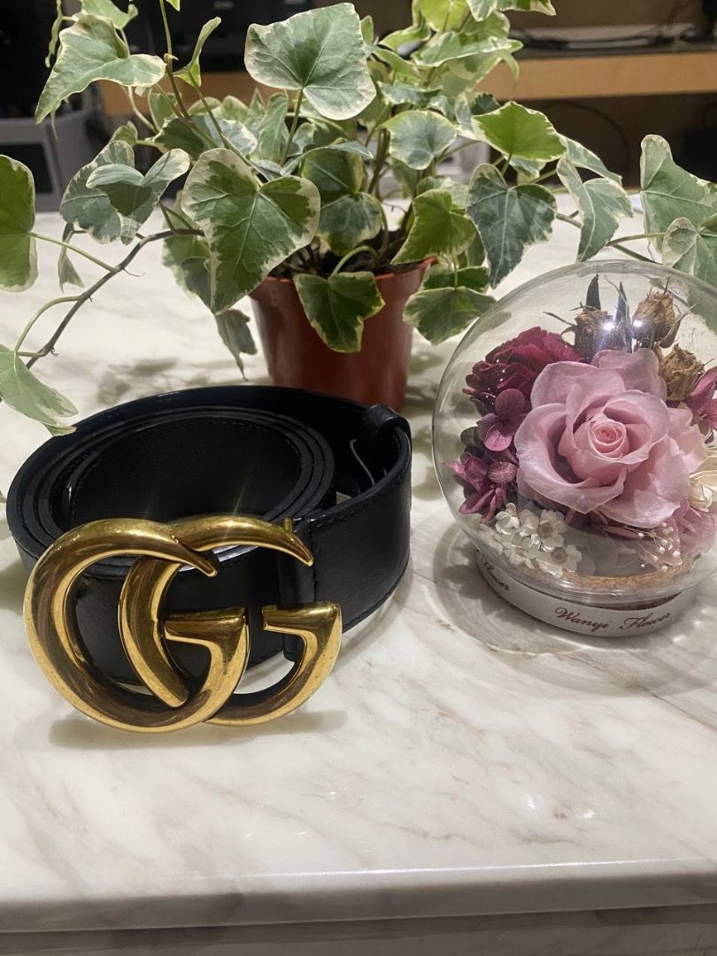 GUCCI Leather GG Marmont Belt (Category: Luxury Accessories) located in Quezon City. Submitted by lavishly.ph (Listing ID 1277684444, Image 1). Description: GUCCI Leather GG Marmont Belt - Buckle: 2.99"W x 2.32"H - Belt width: 1.5” / 4cm - Belt Length: 80.32 - Made in Italy - Inclusion: Dustbag NOTE: Lavishly.ph strongly advise buyers to conduct thorough research before completing a transaction, taking personal responsibility for ensuring the cho