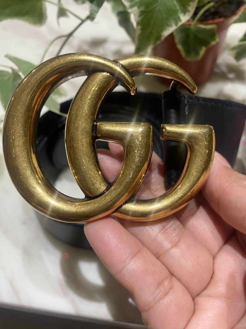 GUCCI Leather GG Marmont Belt (Category: Luxury Accessories) located in Quezon City. Submitted by lavishly.ph (Listing ID 1277684444, Image 3). Description: GUCCI Leather GG Marmont Belt - Buckle: 2.99"W x 2.32"H - Belt width: 1.5” / 4cm - Belt Length: 80.32 - Made in Italy - Inclusion: Dustbag NOTE: Lavishly.ph strongly advise buyers to conduct thorough research before completing a transaction, taking personal responsibility for ensuring the cho