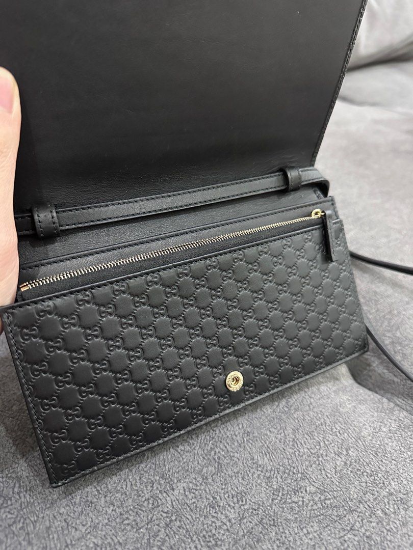 Microguccissima 2025 wallet crossbody