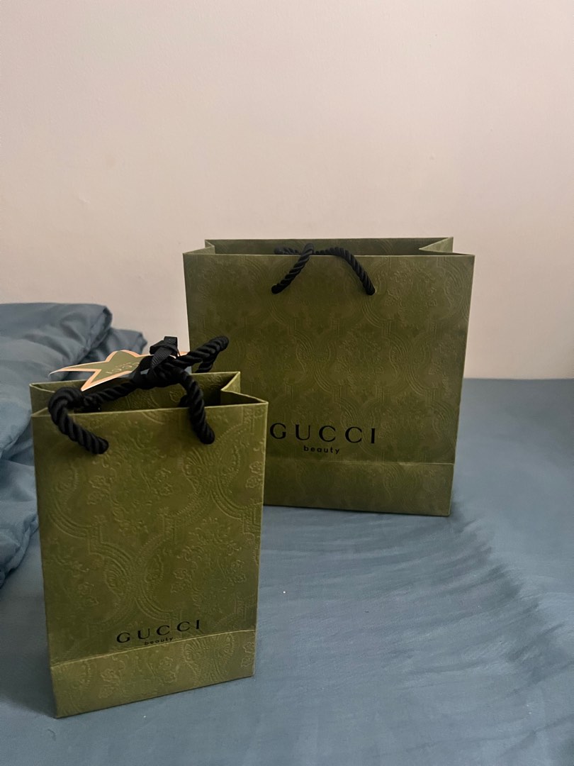 Gucci paper bag clearance for sale