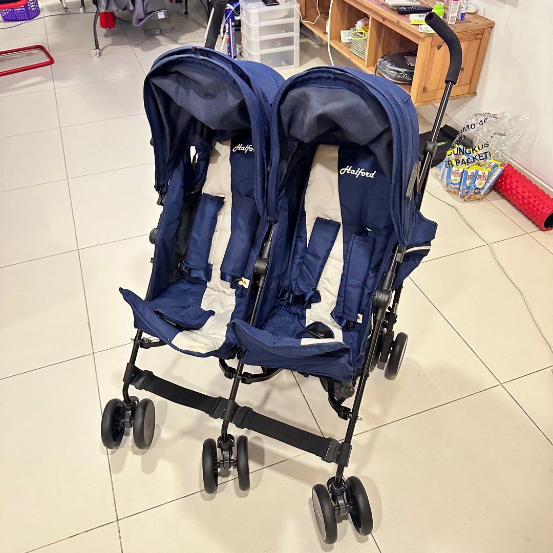 Halford store stroller twin