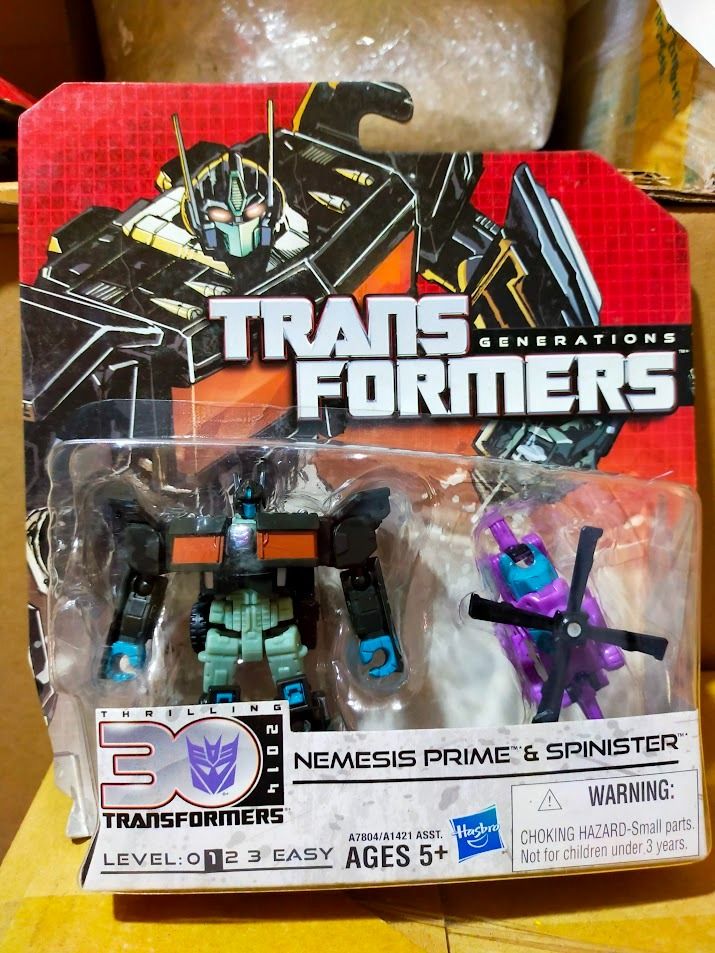 HASBRO THRILLING 30 GENERATIONS NEMESIS PRIME & SPINISTER (Category: Action & Battle Toys) located in Quezon. Submitted by sug0it0ys (Listing ID 1277649544, Image 1). Description: HASBRO THRILLING 30 GENERATIONS NEMESIS PRIME & SPINISTER SEALED ================== PHP 1,000.00 ^LBC / JRS / J & T SELLER LOCATION: SARIAYA, QUEZON CALABARZON PROVINCE ================== PAYMENT : BDO *Buyer shoulders bank transfer fee (if any). =================== HOW