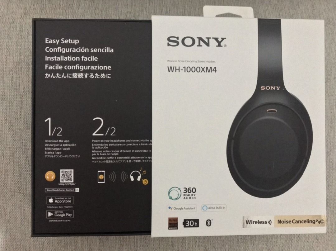 Headphone SONY WH-1000XM4 Black