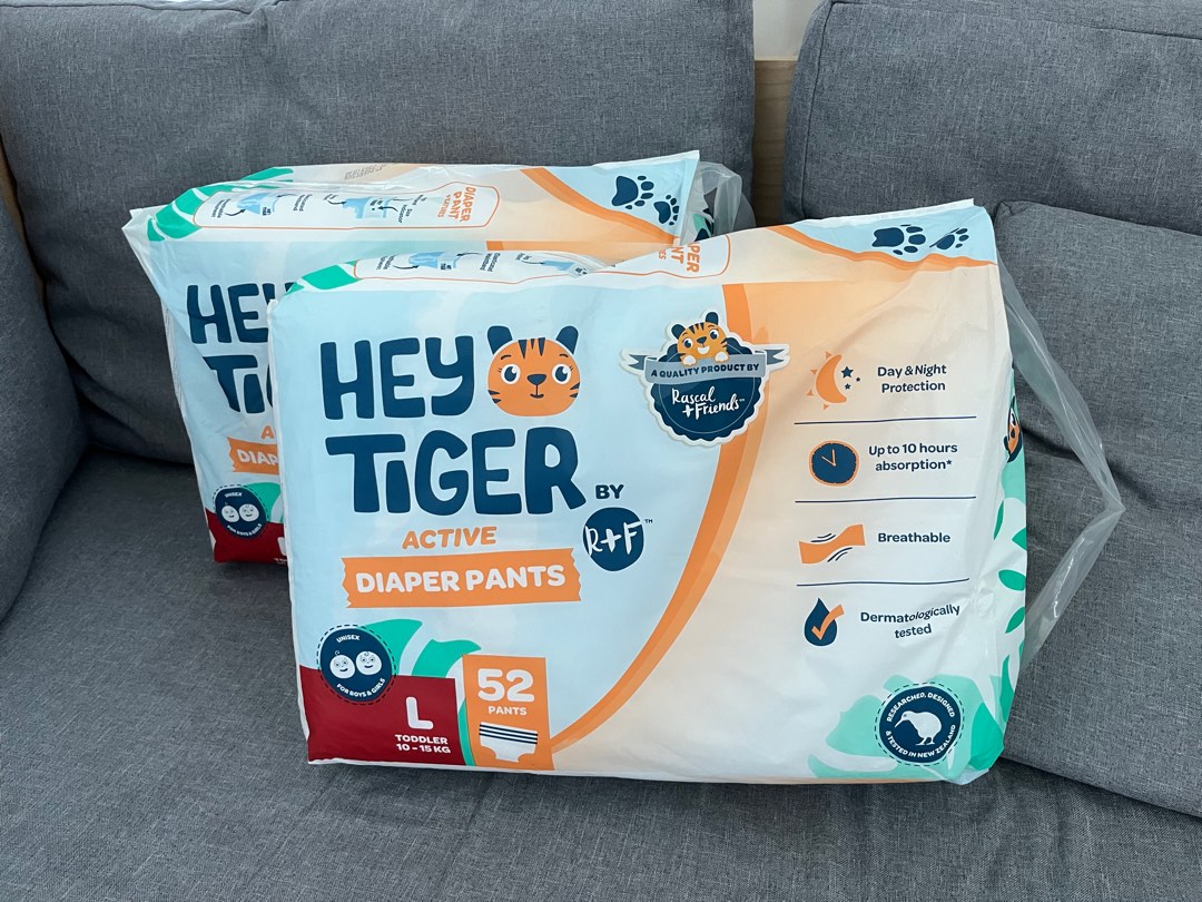 Hey Tiger Diapers, Babies & Kids, Bathing & Changing, Diapers & Baby