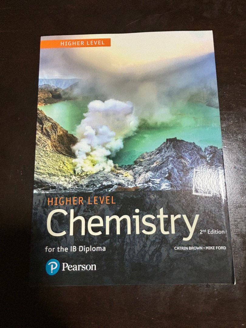 Ib Science Textbooks Higher Level Chemistry for the IB Diploma, Hobbies & Toys, Books ...