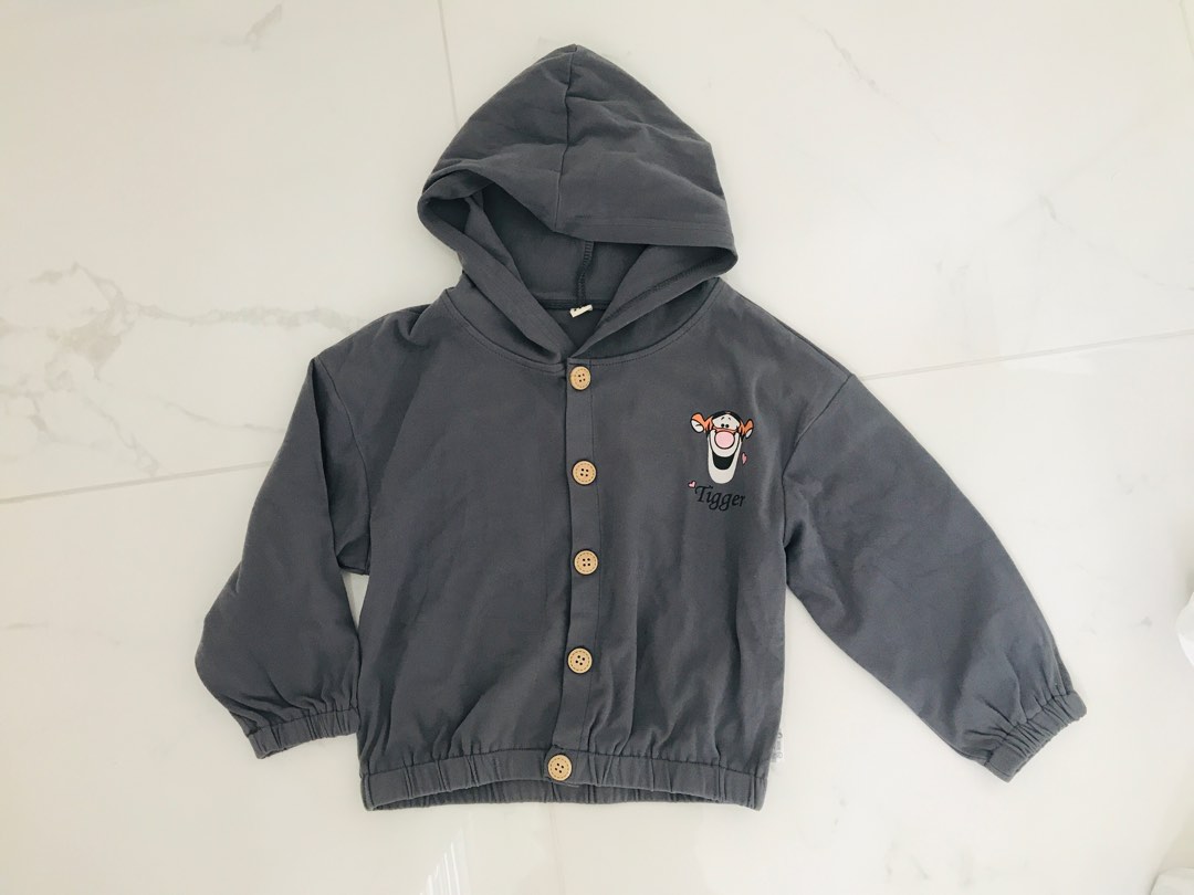 Hooded Tigger Jacket Babies Kids Babies Kids Fashion on Carousell