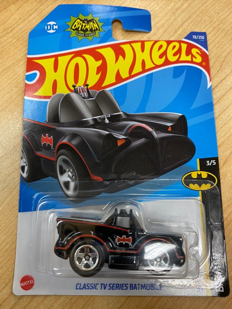 HotWheels TV Series Batmobile cartoonized Hobbies Toys Toys