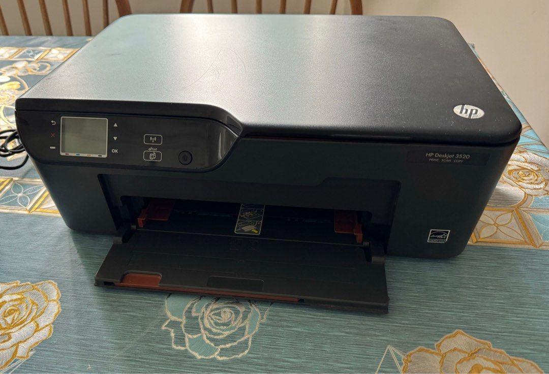 Deskjet 3520 E All In One Printer Series HP Deskjet 3520 e-All-in-One Printer, Computers & Tech, Printers