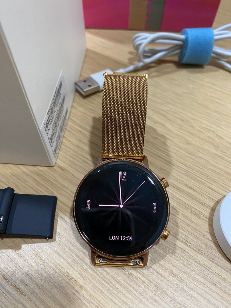 Huawei gt2 sales gold 42mm