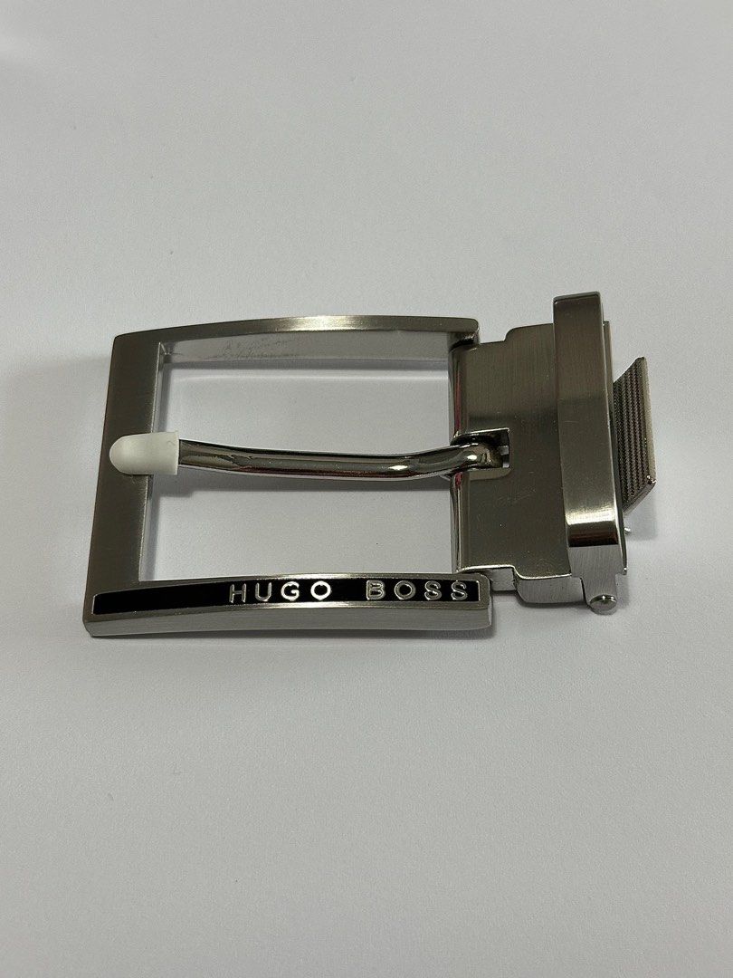 hugo boss belt gold buckle