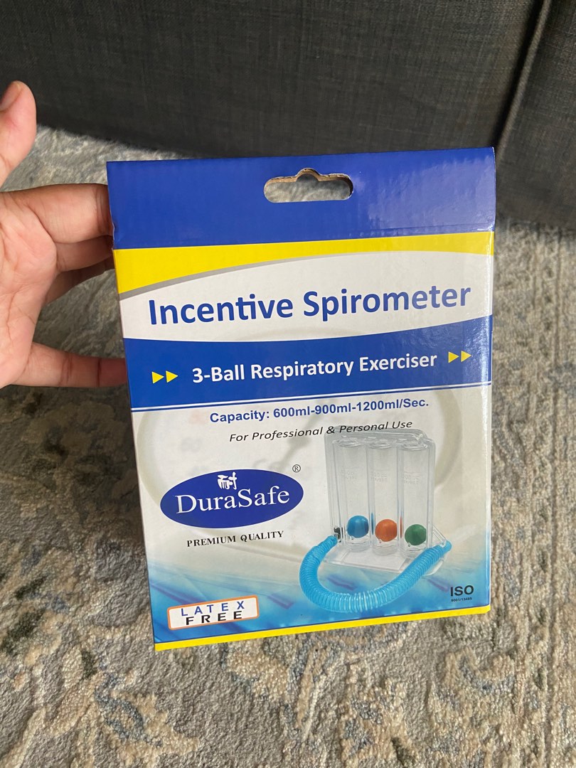 Incentive Spirometer, Health & Nutrition, Medical Supplies & Tools on ...