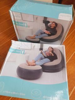 Inflatable sofa chair set