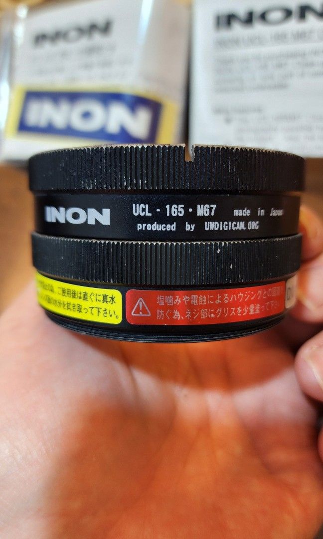 INON クローズアップレンズ UCL-165AD ケース付き カメラ イノン