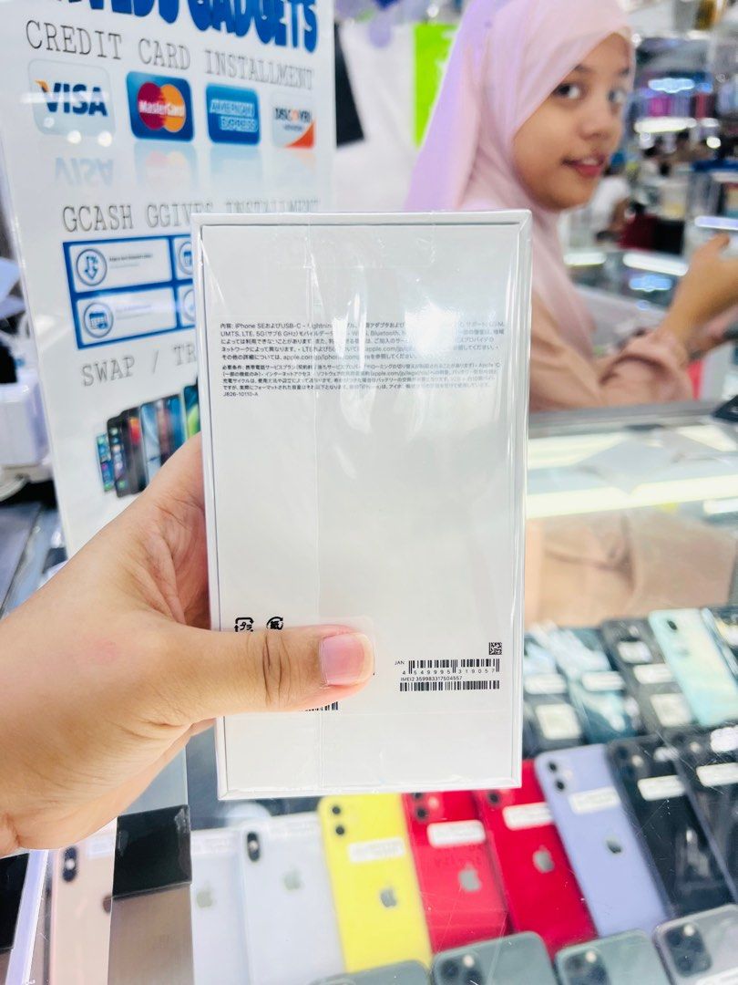 Iphone SE 3rdgen 128gb Brandnew Sealed (Category: iPhone SE Series) located in San Juan City. Submitted by javedsgadgetshop (Listing ID 1277761586, Image 2). Description: OPEN FOR INSTALLMENT VIA CREDIT CARD/GGIVES & SWAP/TRADE-IN! WE BUY AND SELL ( ANYKINDS OF UNIT BINIBILI PO NAMIN)! PTPA : Padelete po f bawal Read ❗️Onhand ‼️ Samsung Note 10+ (Dualsim) •256gb •NTC Variant •Good batt health •Factory Unlock •95% Smoothness •No hidden issue | No 